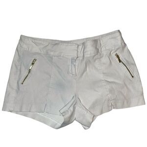 Bebe White Shorts 